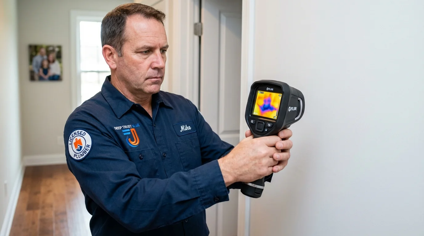 Thermal imaging leak detection by Johns Plumbing LLC in Orlando